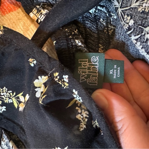 Black Floral Dress by Wild Fable - Picture 5 of 6